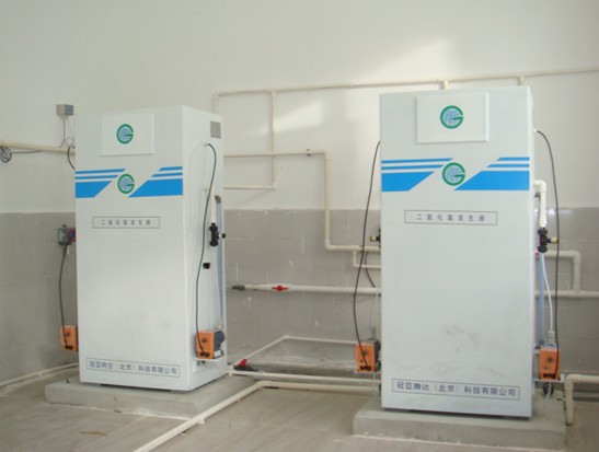 3833com金沙官网品牌 二氧化氯发生器 设备现场 (1)